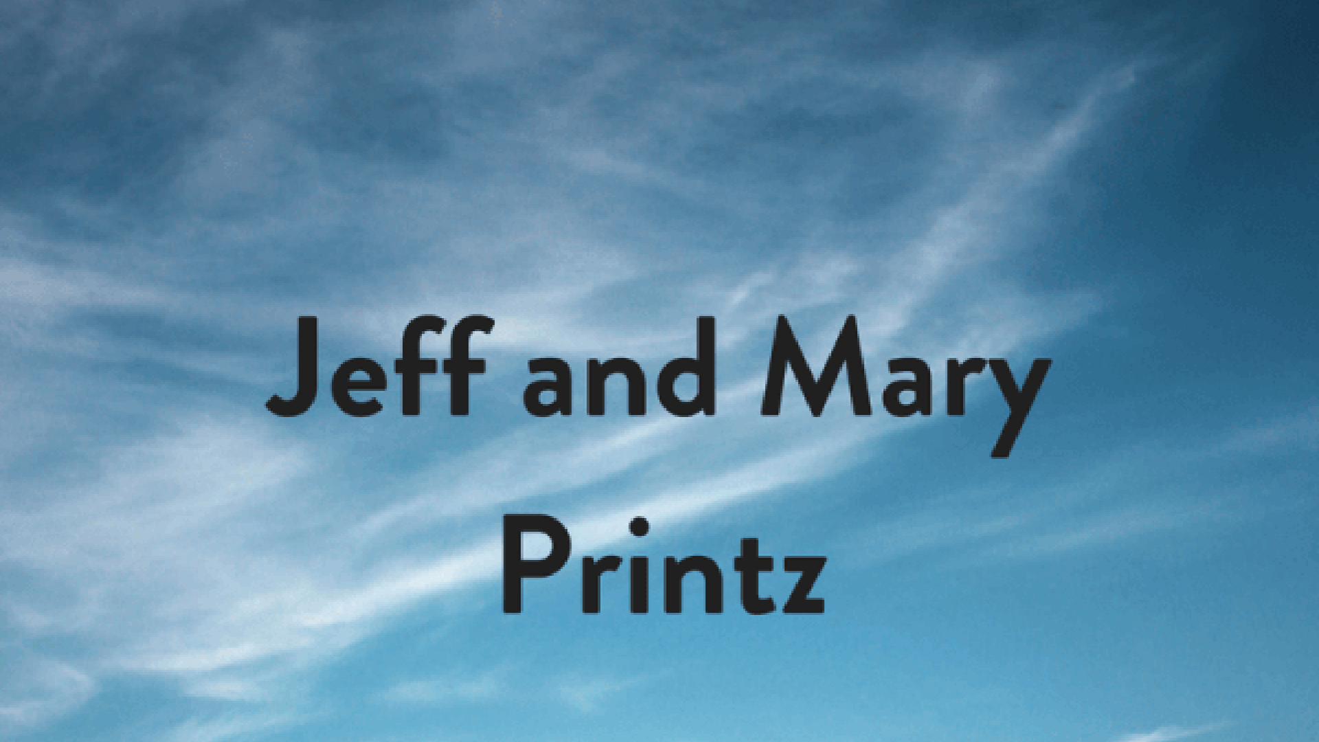 Jeff And Mary Printz logo