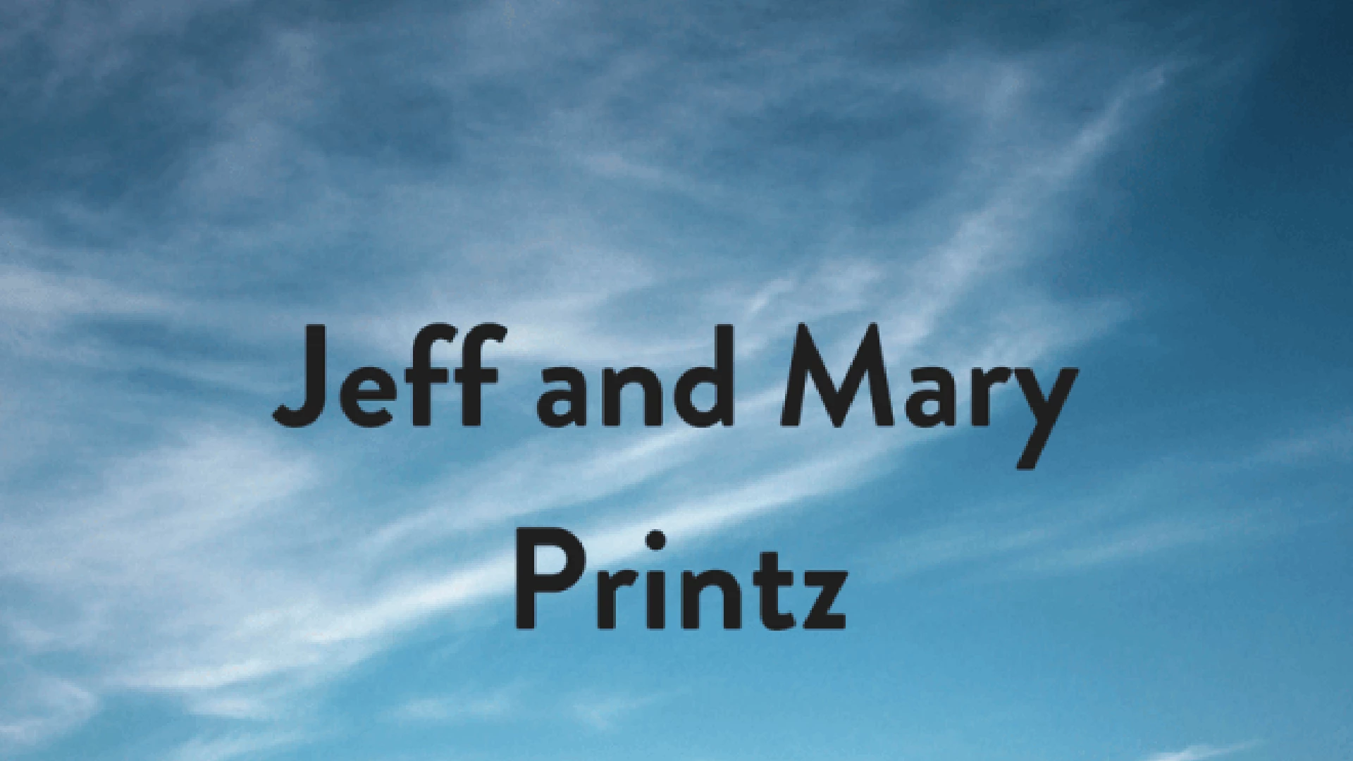 Jeff And Mary Printz logo